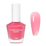 MEITREND Esmalte de Uñas Rosa de 15 ml, Secado Rápido, Acabado Cremoso, Nude Rosa de Verano para Manicura en Casa sin Lámpara UV