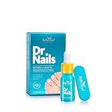 DR. NAILS TRATAMIENTO ANTI HONGOS Y BLANQUEADOR PARA UÑAS - Con aceite de argán, aceite de árbol del té y vitamina E - Recupera la apariencia saludable de las uñas / 10 ml.