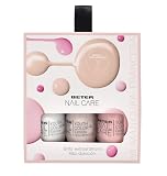 Beter - Pack de 3 Esmaltes Manicura Francesa, Nail Care, Pintauñas, Esmalte de uñas efecto gel, Larga duración y Brillo, Set Manicura Francesa, Colores Claros, Secado Rápido, Vegano, Ideal para Regalo