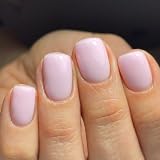 Vishine Esmalte de uñas de gel neutro, color rosa pastel, gelatina, esmalte UV LED, Jelly Sheer Gel Nail Art, E024 8 ml
