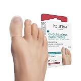PODERM – HONGOS UÑAS PIES - Protector de gel con ÁRBOL DE TÉ - Favorece el crecimiento homogéneo y liso de las uñas y su matriz - Activios 100% naturales - Fácil y rápido – Swiss Made