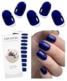 JMEOWIO Azul Uñas de Gel Pegatinas Gel Nail Art Sticker