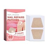 Parches para uñas - Cuidado de uñas de pies y manos - Renovación de uñas nocturna de 8 horas - 60