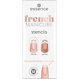 essence Plantillas french MANICURE, expresión del resultado, manicura francesa (60pcs)