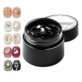 Gel esculpidor de uñas, capa base líquida, charm glue dimensional shine | Liquid Base Coat Charm Adhesive | Mezclas con gel Paint for Custom Extensions, Smooth Non Running Formula Creative Nail