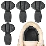 Almohadillas Acolchadas para La Parte Posterior Del Talón 4 Piezas De Inserciones Adhesivas De Malla para Botas Zapatos Sueltos Demasiado Grandes Protectores De Talón Reutilizables para Mujeres Y