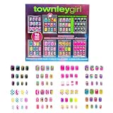 Townley Girl Uñas Press-On 96 pzs 3D y Brillan en la Oscuridad